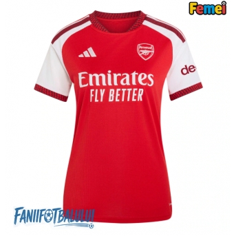 Arsenal Tricou Fotbal Replică 2026-27 Femei Acasa
